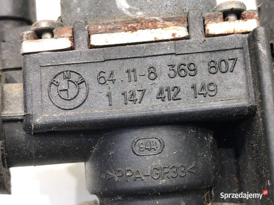 ELEKTROZAWÓR WODY BMW E46 8369807 16 115 Pompy wody