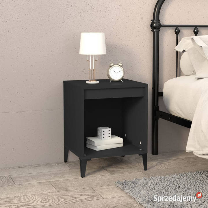 Szafki nocne 2 czarne 40 x 35 x 50 WM821877 Warszawa sprzedam
