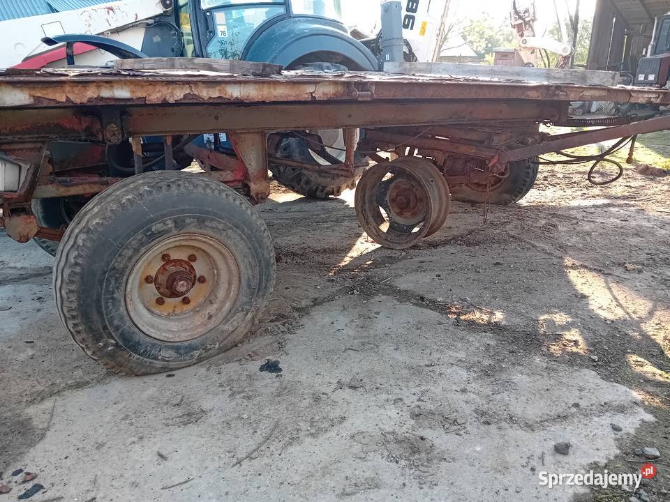 Przyczepa wywrotka d 732 autosan Basznia Dolna