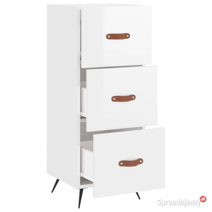 Szafka biała połysk 345x34x90 materiał Warszawa sprzedam