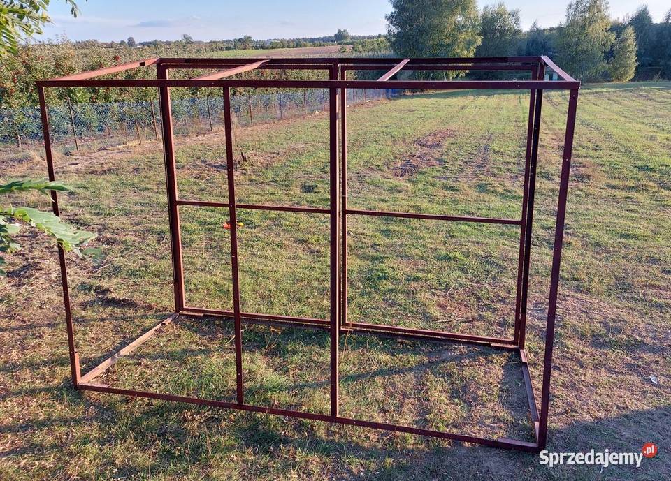 Stelaż metalowy na szopkę domek na narzędzia mazowieckie Pniewy