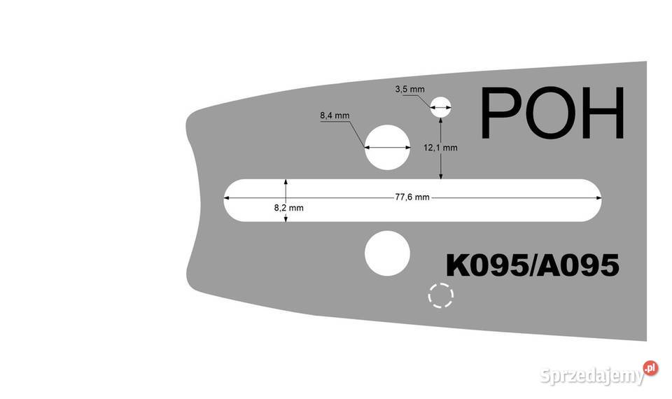Prowadnica 18 325 15mm K095 SUGIHARA BC3T8J45A Pozostałe wielkopolskie Opalenica