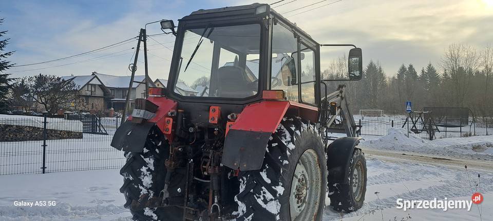 Belarus 952 MTZ z Ładowaczem Stoll z Niemiec Belarus warmińsko-mazurskie Pasłęk