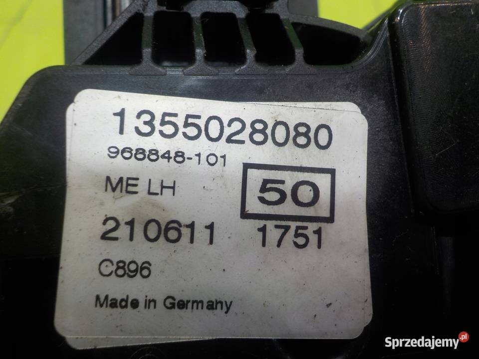 PEUGEOT BIPPER 11r zamek drzwi lewy tyl mazowieckie Suków