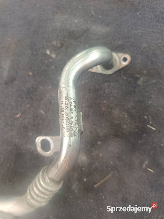 Rurka EGR 078 131 831 N Audi A4 B5 a3612 śląskie Myszków