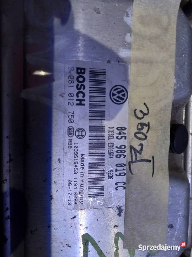 Komputer VW 045906019CC osobowe Margonin sprzedam