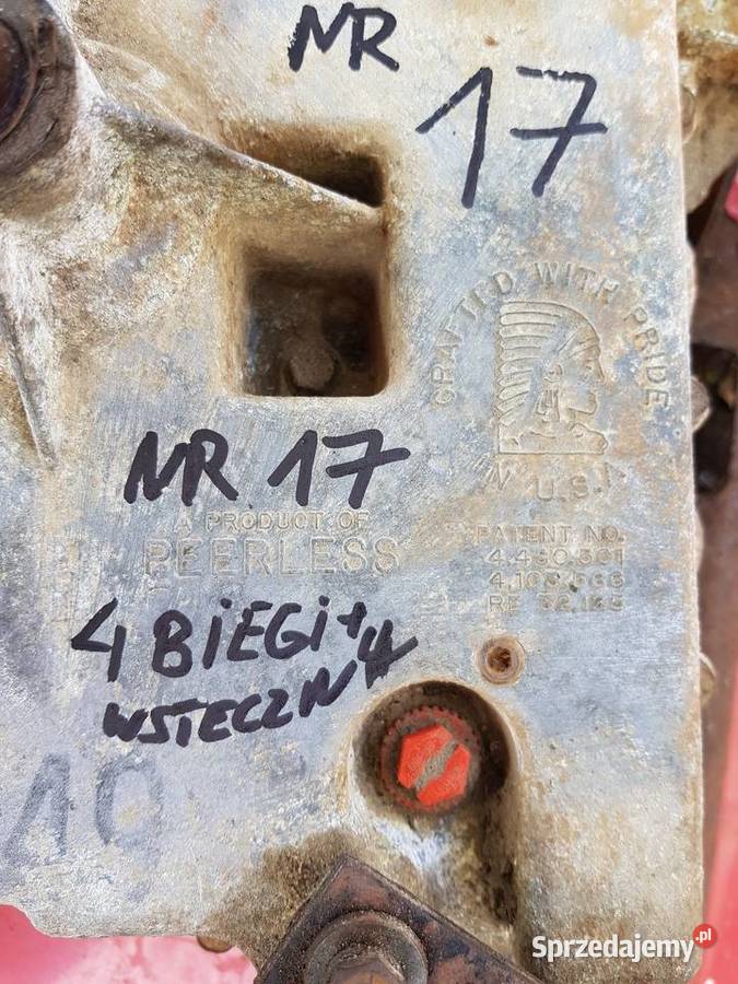 17Peerless4 biegi plus wstecznySkrzynia biegów Barlinek sprzedam