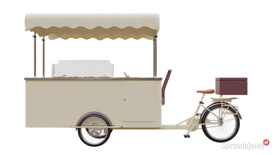 Rower do lodów Riksza gastronomiczna 64 kuwety