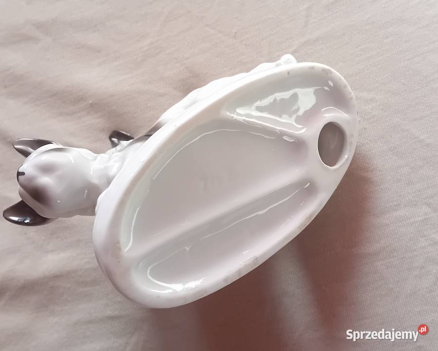 Figurka dwa teriery szkockie Grafenthal autor Koźminek