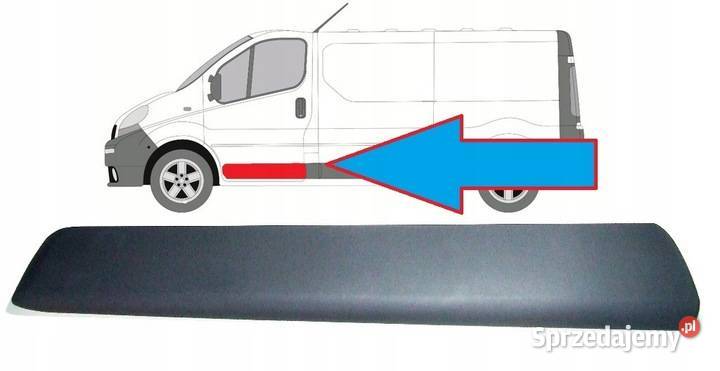 LISTWA DRZWI PRZÓD LEWA RENAULT TRAFIC OPEL