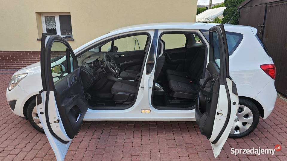 Opel Meriva 17CDTI 110 2011r biała perła met Rej nieuszkodzony Meriva Zarszyn sprzedam