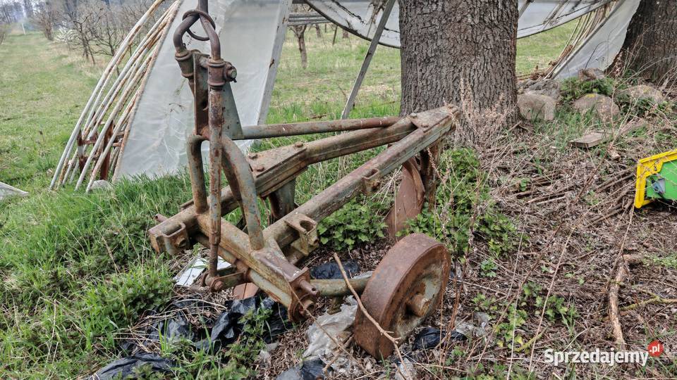 Pług dwuskibowy 2skibowy Grudziądz nieuszkodzony kujawsko-pomorskie Dobrzyń nad Wisłą