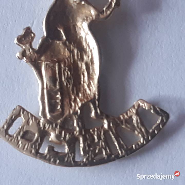 Złota zawieszka Panna złoto