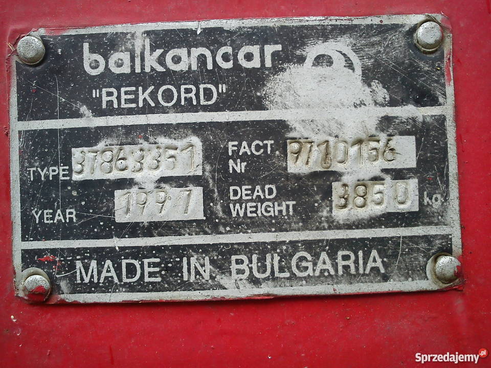 Widlak wózek widłowy Bułgar