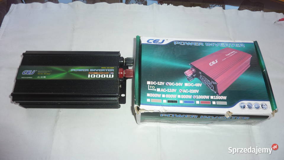 Przetwornica napięcia CEJ1000P z 24 Volt na 230