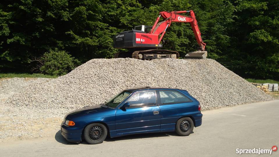 Opel Astra F GSI 20 16v C20XE lakier metallic podkarpackie Strzyżów