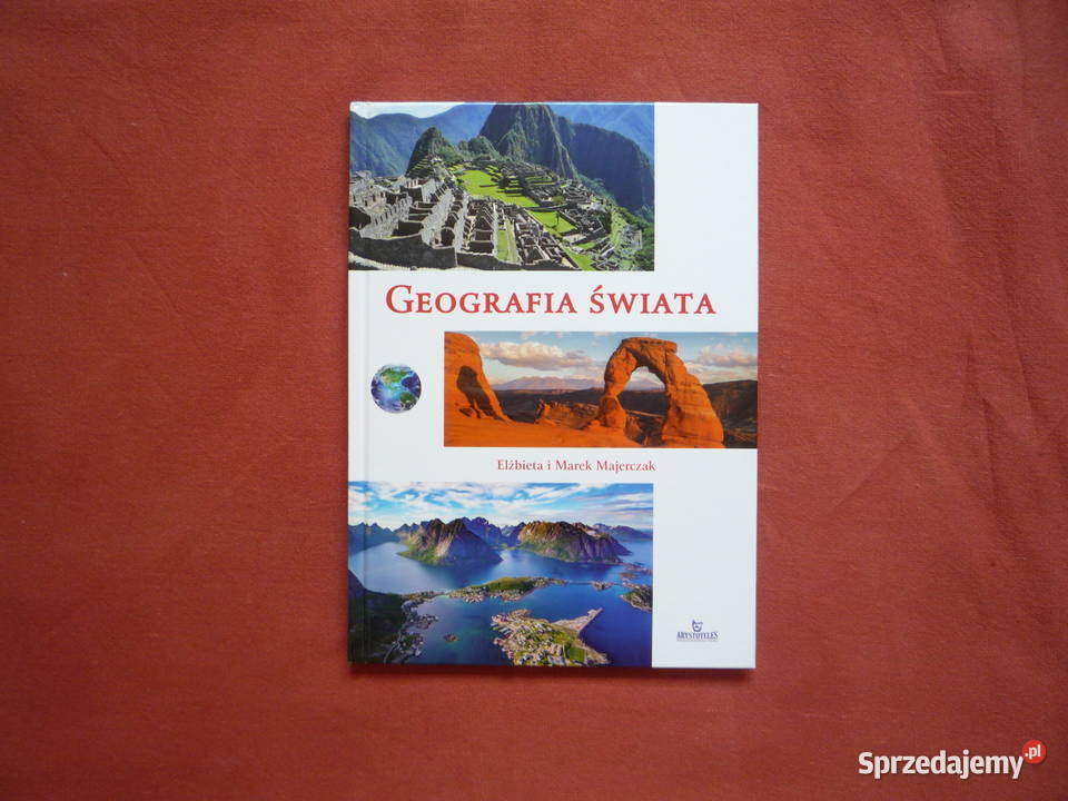 NOWA Geografia Świata Album E M Majcherczak Książki dla dzieci zachodniopomorskie Szczecin