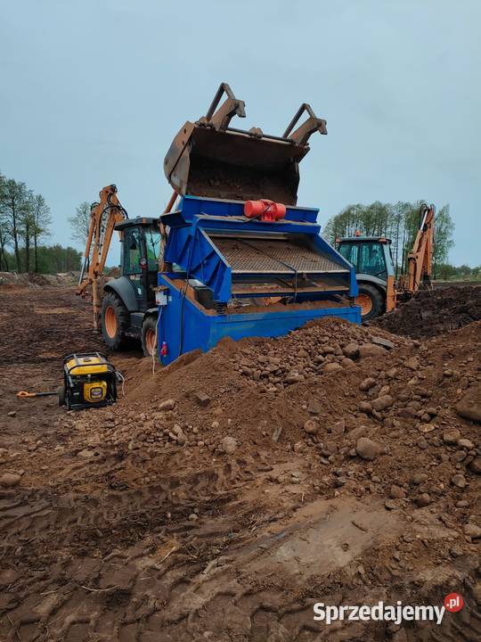 Przesiewacz PWK 16222 ziemia gruz recycling 0h Pozostałe Zabrze