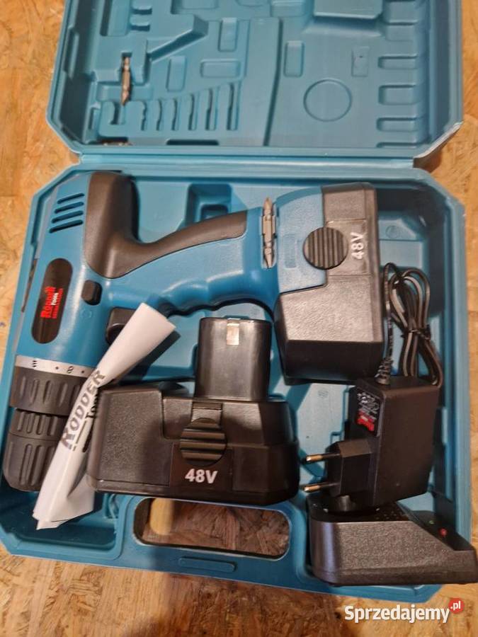 Wiertarka akumulatorowa wkrętarka 48V Ro2397 Głogowa