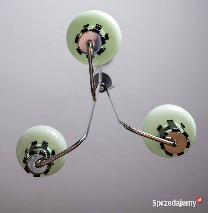 Żyrandol lata 60 Look PopArt MidCentury PRL Dąbrowa Górnicza