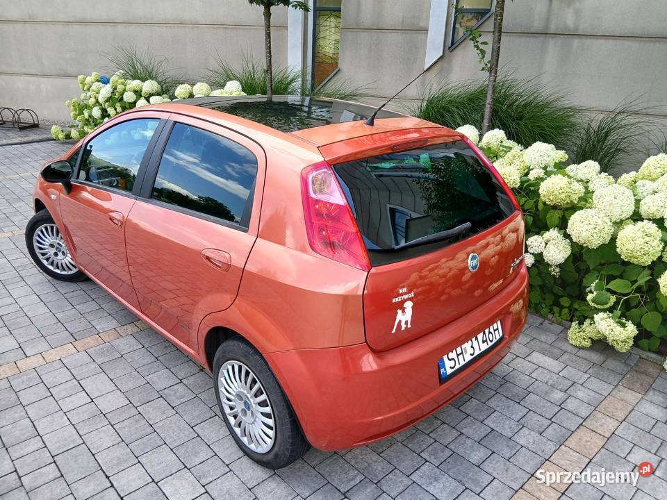 FIAT GRANDE PUNTO 14 2006r Szyberdach Klima śląskie sprzedam