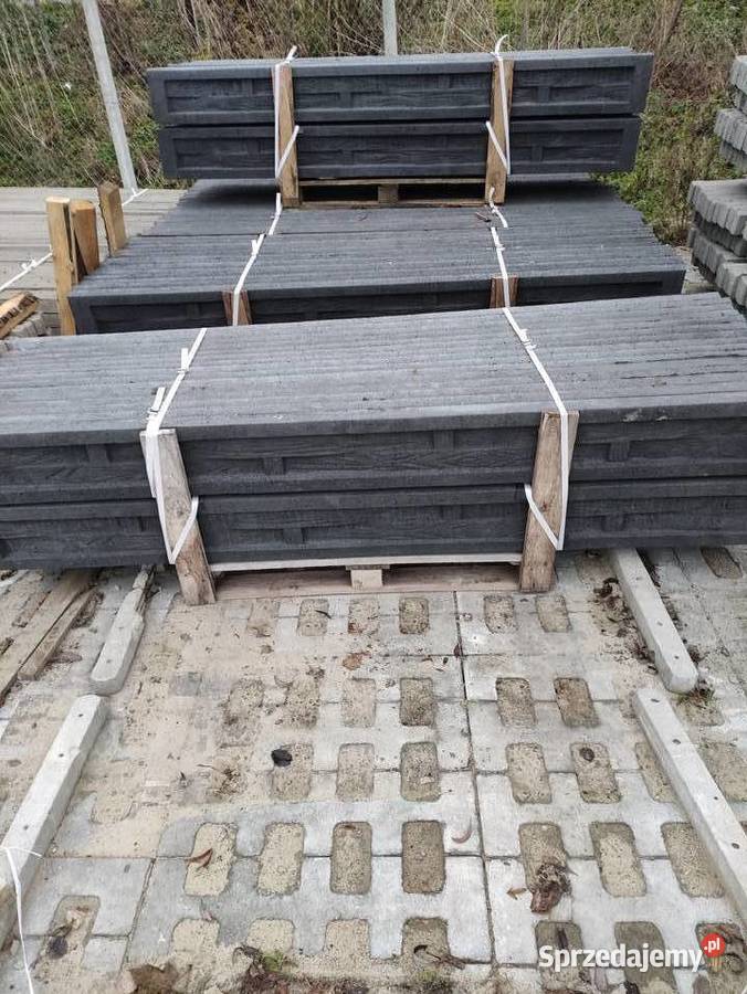 podmurówka betonowasiatki i panele Fajsławice sprzedam