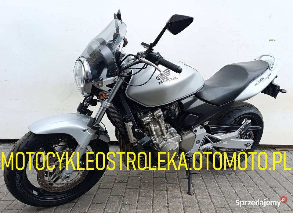 Honda Hornet CB600F sportowy wydech 2004 NISKI Rok produkcji 2004 Ostrołęka
