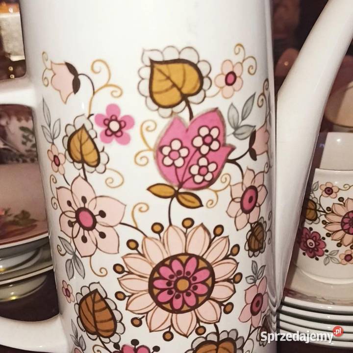 Serwis do kawy na 5 osób Z jabłkami JG Meakin Gdańsk