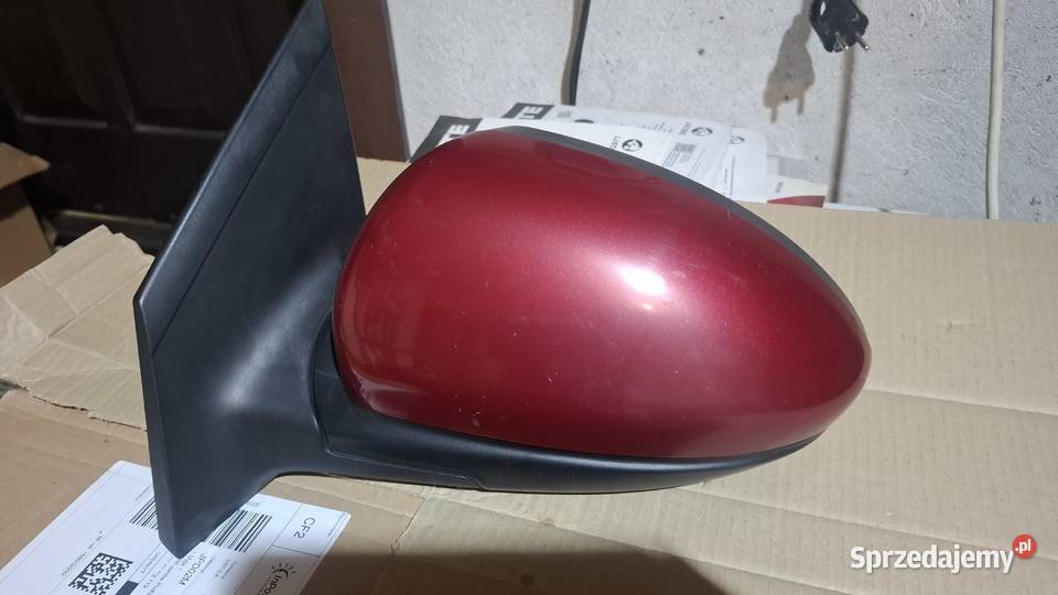 Lusterko Chevrolet Cruze lewe kolor bordo 5 pin Rok produkcji 2010 Biała Podlaska