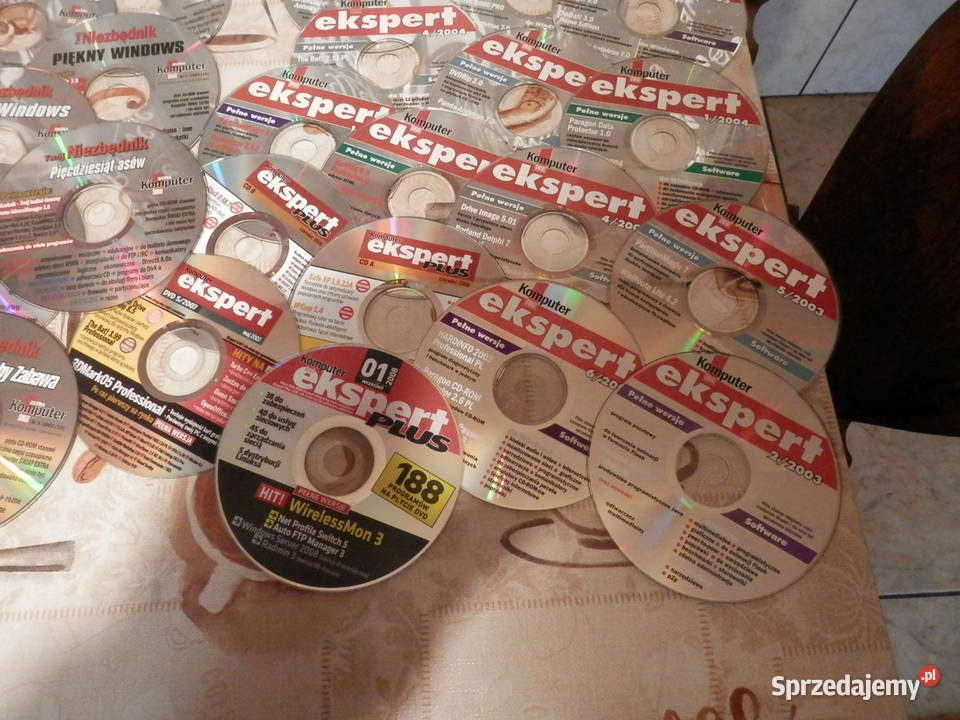 56 płyt CD Komputer Świat Retro 20022006 Windows Chojnice