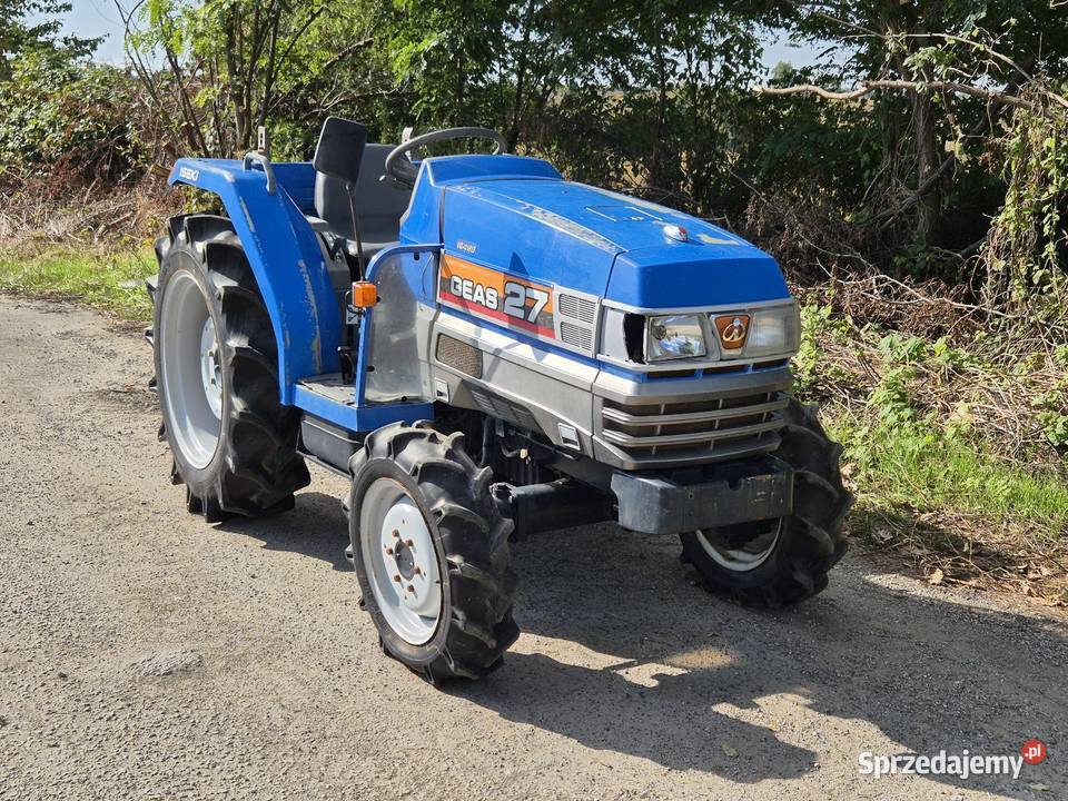 Traktorek traktor ISEKI TG27D 27 44 Wspomaganie Małuszyn