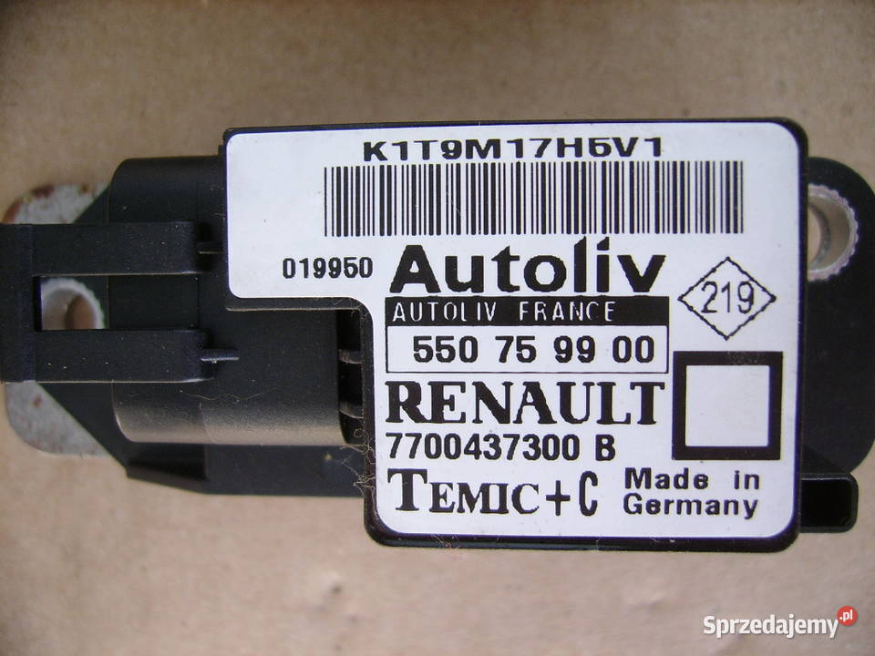 Czujnik sensor uderzeniowy RENAULT MEGANE I Radom sprzedam
