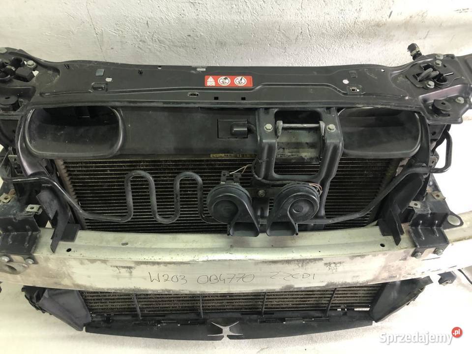 PAS PRZEDNI CHŁODNICE 2035001693 MERCEDES W203 osobowe