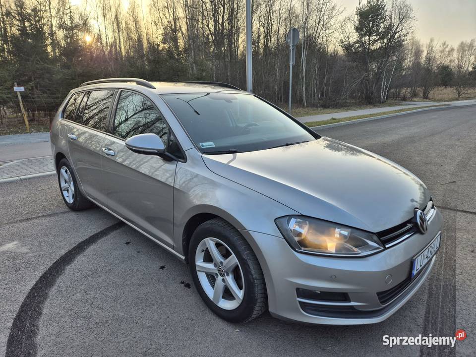 VW GOLF VII 16 tdi Euro 6 105KM Lubartów sprzedam