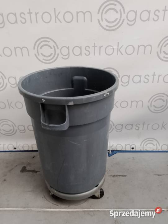 KOSZ POJEMNIK NA ODPADKI OKRĄGŁY STOJĄCY ok 80 l Gastronomia sprzedam
