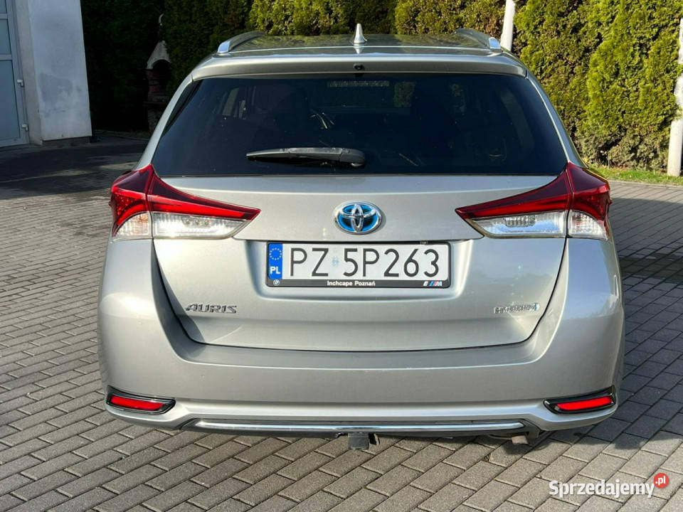 Toyota Auris Hybrid Grzane fotele Kamera Hak II nieuszkodzony wielkopolskie Baranowo