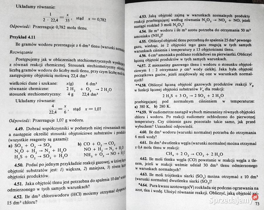 Zbiór zadań z chemii szkół średnich Krzysztof M Pozostałe