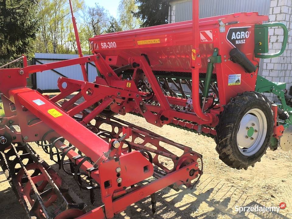 Siewnik AGROMASZ SR300 agregat UNIA Famarol Radzyń Podlaski