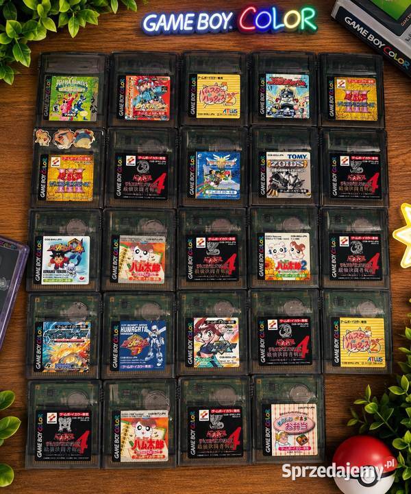 Gry gameboy color różne zestaw OPIS Game Boy Tuchów sprzedam