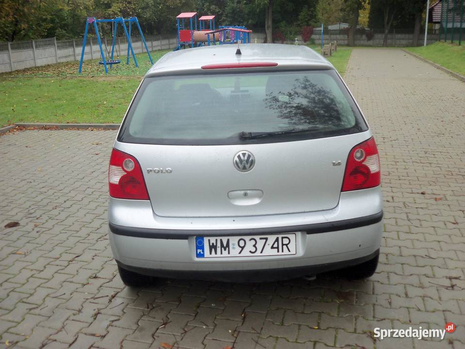 Volkswagen Polo 14 B Gas 2002 mazowieckie sprzedam
