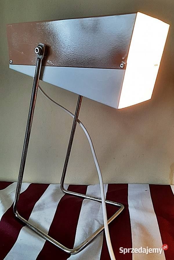 Lampa na biurko ZAOS typ St6 2 z lat PRL Ostrów Wielkopolski