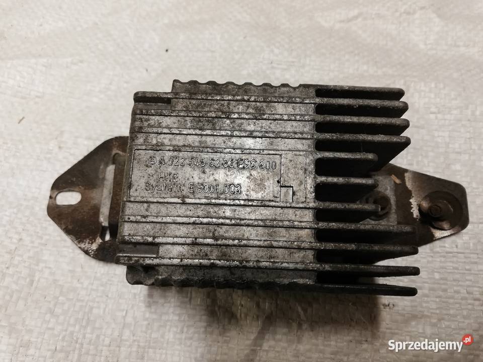 Mercedes w210 moduł wentylatora A0225456232