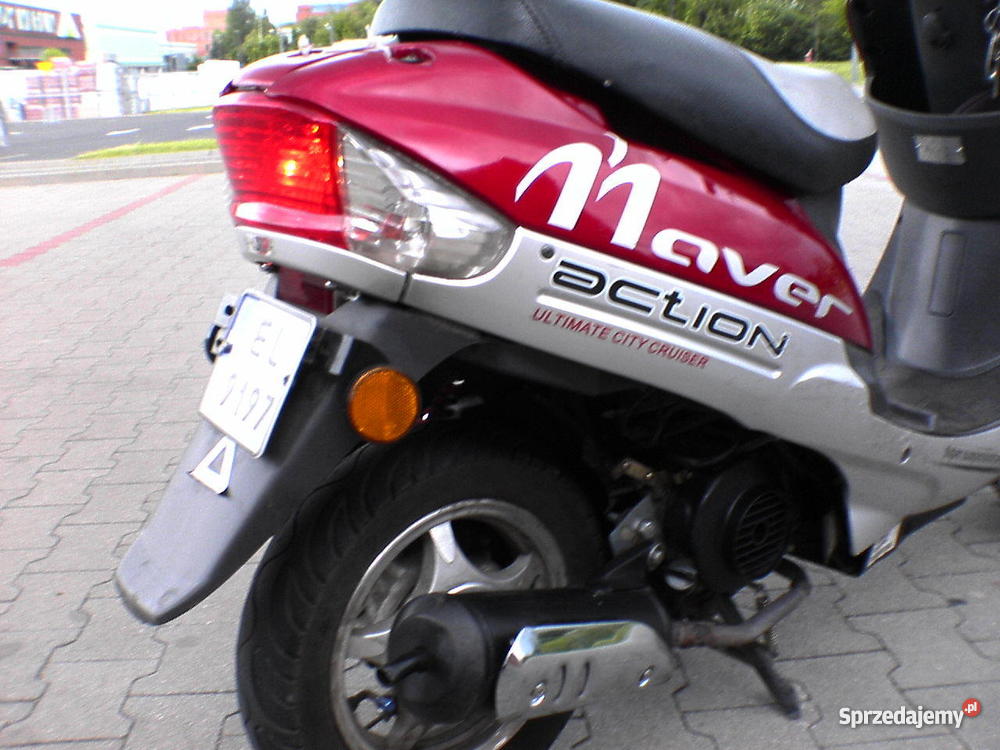 SKUTER MAVER Pozostałe Motocykle i skutery Łódź sprzedam