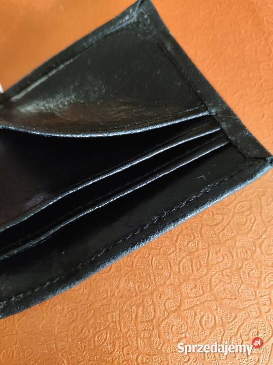 skórzany skórkowy portfel ze skóry męski damski świętokrzyskie Kielce sprzedam