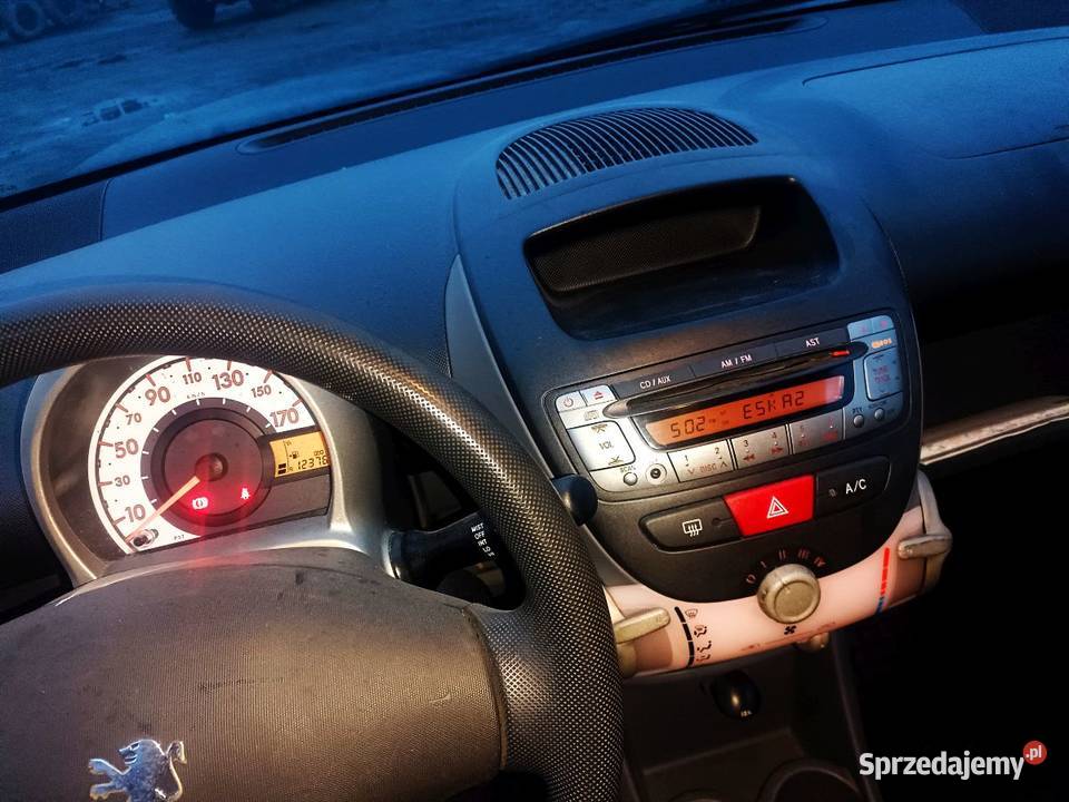 Peugeot 107 10i 2008 123000 benzyna Kraków