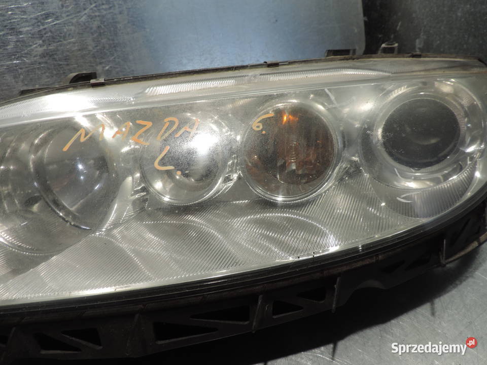 LAMPA LEWY PRZÓD REFLEKTOR MAZDA 6 I GG GY XENON Nowy Sącz sprzedam