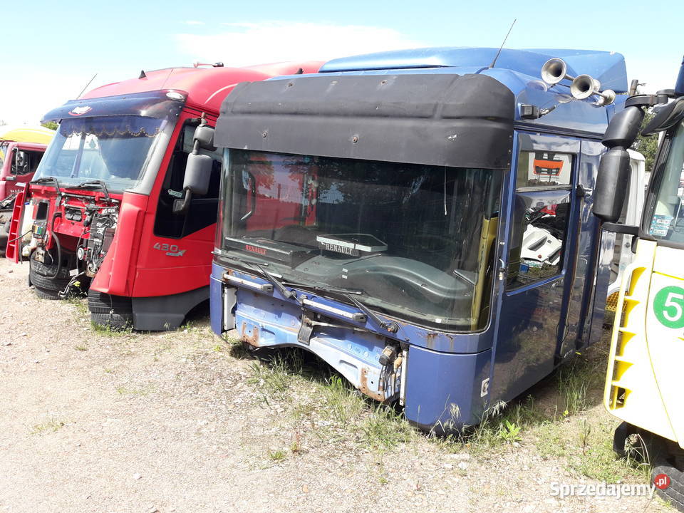 RENAULT MAGNUM KABINA SALONKA Bieleń