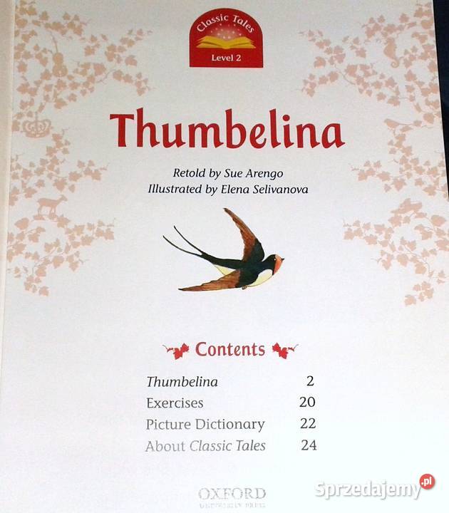Thumbelina Classic tales Level 2 Sue Arengo