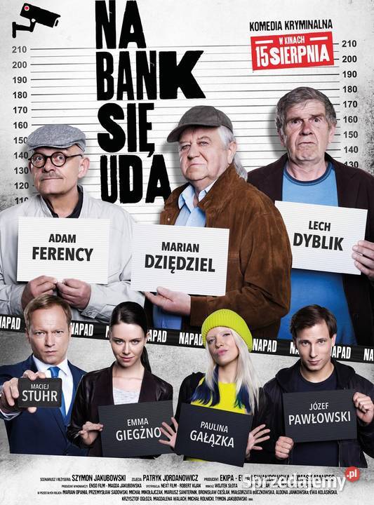 Na bank się uda Plakat filmowy Chełm