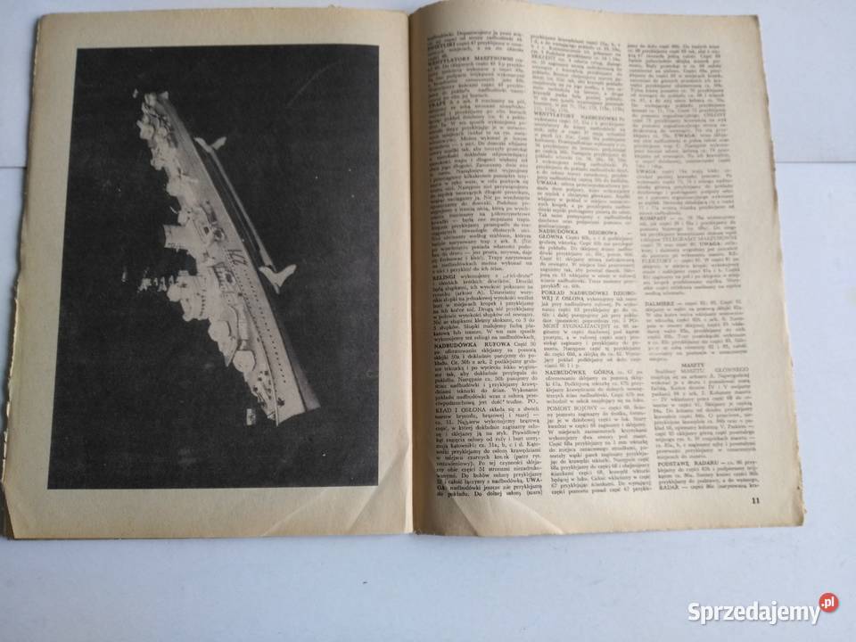 Mały Modelarz 561981 Niszczyciel ORP Błyskawica Dąbrowa Górnicza